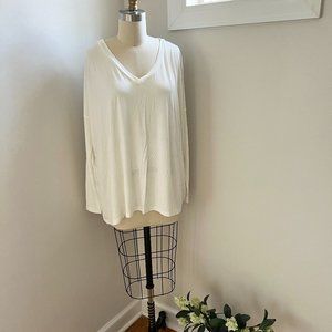 Piko White Long Sleeve Shirt